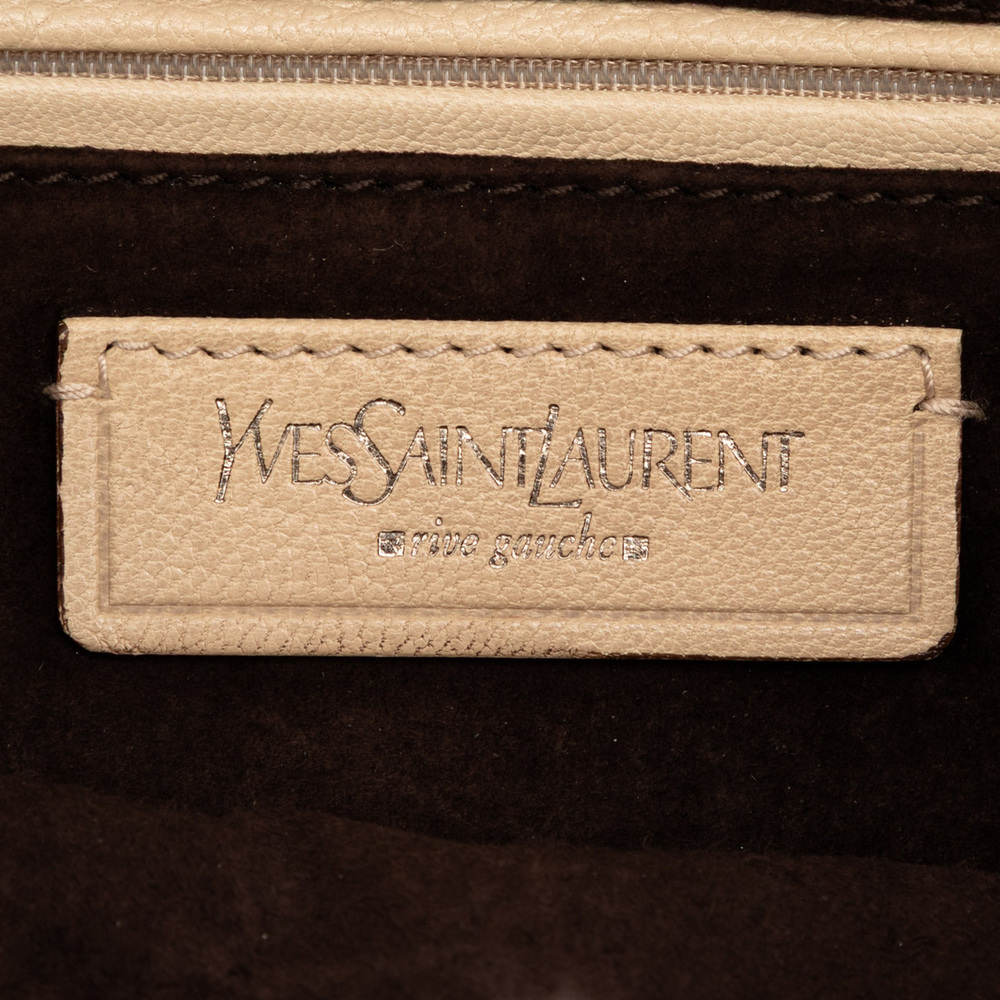 Pre-Loved Saint Laurent Leather Nadja Rose Flap Bag - Picture 5 of 9